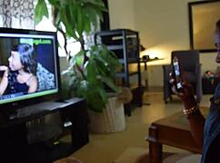 lexy gold gets double penetrated and swallows in a dirty blowbang