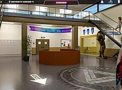 Sexy College Student Feels Thrill in White Stockings