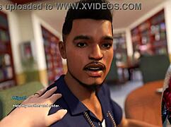 Sexy College Student Feels Thrill in White Stockings