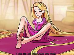 i can’t get enough of rapuzel ruta angel in this hentai game!