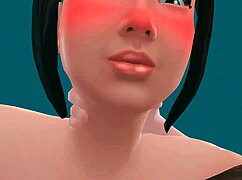 Sims 4 couple passionately fucks with intense action