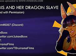 Anubis Dominates Dragon in Furry Anal ASMR Instructions