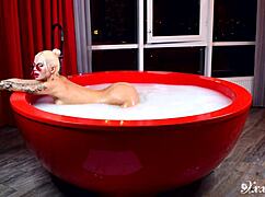 I Suck His Monster Cock And Swallow Cum After Creampie