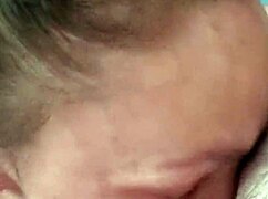 Too much cum for her to swallow in that blowjob.