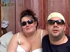 Wild Amateur Sex with Fat Hairy Italian Pussy!