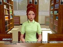 ripples 7 hentai babe in ripped outfit gets curvy action