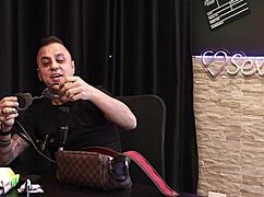 Freddy Doggystyles in Sheer Red Lingerie 😏