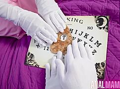 anal ouija with sophia west and rion king, big tits and ass in pov reality