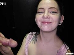 Brace yourself, Lily, can you swallow deeper than this?