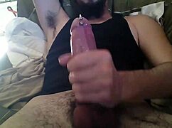 Boys with Piercing Jerk Off and Cum