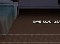 Mesumama 2: Housewife's creampie choice in missionary position.