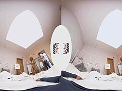 Blonde in taboo threesome feels intense pleasure with cocks