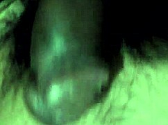 This shemale with a hairy big cock gets a cumshot after sounding in a casual scene