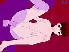 Elizabeth and Kasumi Yoshizawa Sumire get wild in intense Persona 3 & 5 hentai sex scene