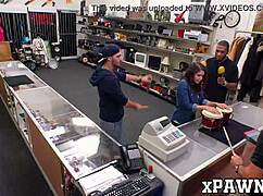 Kitty Catherine from Pawnee in hot office action with big cock