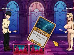 Princess Sophia Strips Naked in Hentai Game