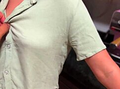 petite 18+ wife creampied in kitchen missionary by big cock