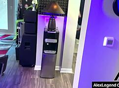 Busty Lily Lane Swallows Alex Legend’s Huge Dick Deep