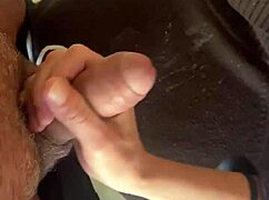 Custom video with handjob and blowjob leading to cumshot in jersey for my follower