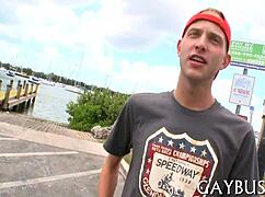 two gay guys explore their desires in this video.