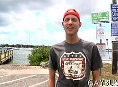 two gay guys explore their desires in this video.