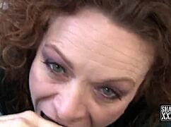 Black man sneaks into ladies room for sloppy interracial pounding and cumshot.