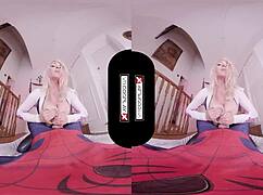 i get my mind blowed by spider gwen's mouf and pussy in vr
