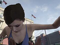 ada wong as a hooker in gta v giving blowjob and getting cum