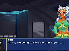 star wars orange trainer part 15 with anime hentai action