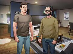 Complete gameplay of our red string part 12 features horny black hentai sex 😈