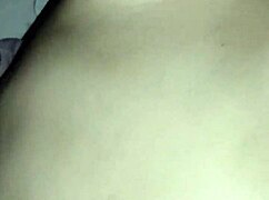 my husband opens my pussy during anal pounding