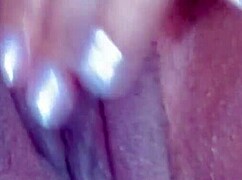 Masturbation with chain in bdsm orgasm