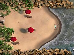 Treasure of Nadia: smart girl seduced on the beach episode 8