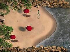 Treasure of Nadia: smart girl seduced on the beach episode 8