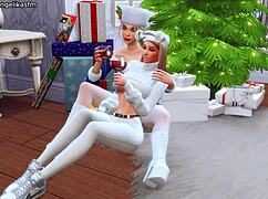 Perverted Futanari Mistress Seduces Stepsister for Hard Anal Play