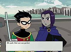 i’m obsessed with raven masturbating in 18titans part 4 game