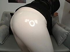 Teen 18+ German Girl Undresses In Latex Fetish Outfit, Clothes Ripped During Striptease