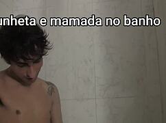 Luiggi Enjoys A Relaxing Shower With Marcos Goiano