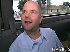 Intense gay sex session with passionate encounters