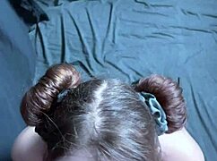 Pov Goth Girlfriend Kneels for Massive Facial After Sucking Cock