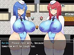 Investigating a brothel for bandits, but my friends vanish. NTR Police Ruri & Sakura, Part 3!