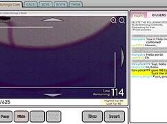 Nicole Risky Job Hentai Game Pornplay Ep 4 The Camgirl Masturbated While Looking At Her Tits Exposed