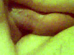 pumping cum into wife's wet cunt for creampie!