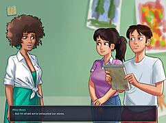 summertime saga episode 166 unfolds with erotic twists in a casual narrative