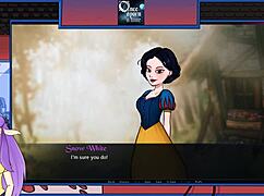 Blonde Princess with Big Tits in Cartoon Porn Parody Part Two