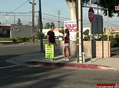 skinny british brunette picked up on street, fucked on desk by big cock