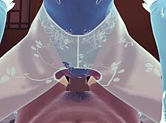 Koikatsu elsa frozen have sex blowjob handjob and cumshot uncensored thereal3dstories