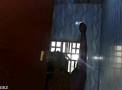 I fuked his wife in the bathroom!