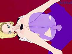 Android 18 And Videl Engage In Intense Hentai Sex With Creampie In Dragon Ball