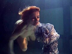 Big Bouncing Tits Sway Underwater in the Pool During a Steamy Teen Shower Scene